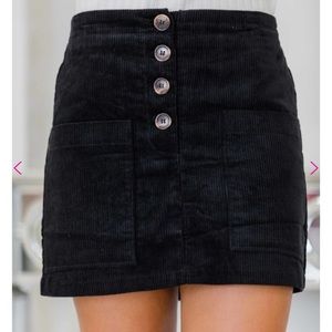 NWOT Corduroy Skirt